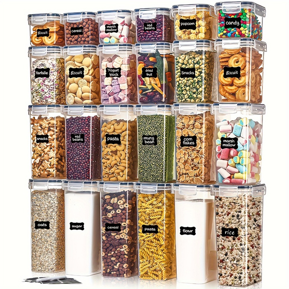 Kitchen Handy Gadgets - 24 szt. Pojemniki do przechowywania żywności,