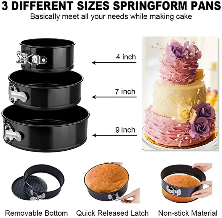 Cake Decorating Turntable - Gorąca wyprzedaż 407-częściowy zestaw narzędzi do