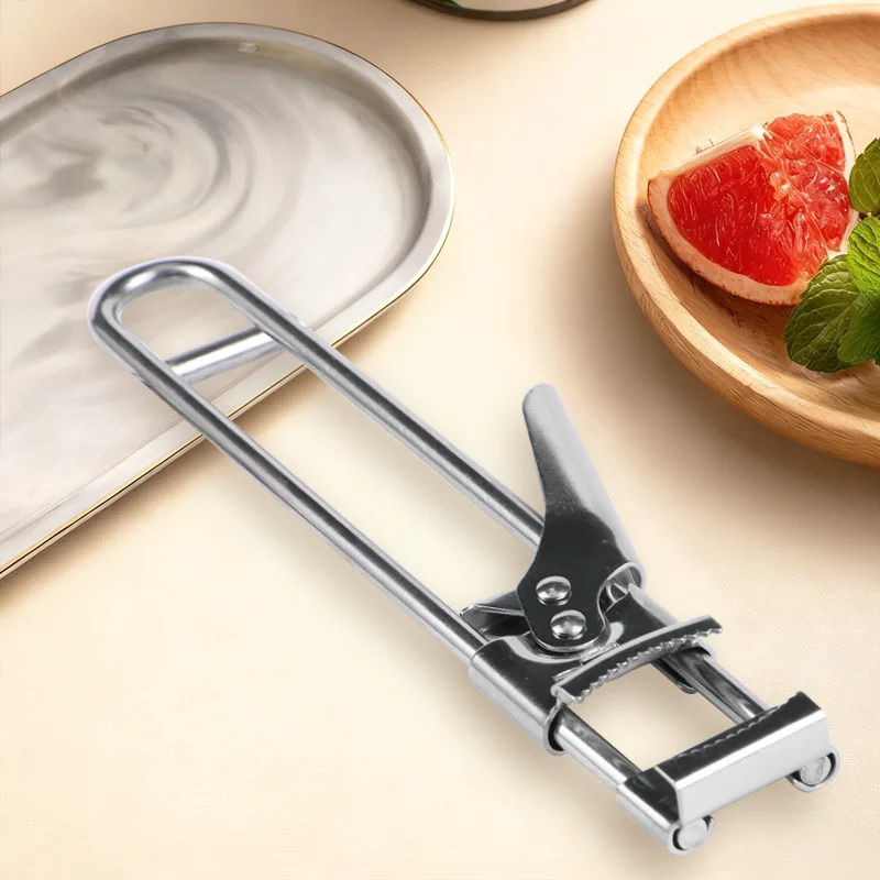 Kitchen Gadgets Men - Regulowany otwieracz do słoików ze stali