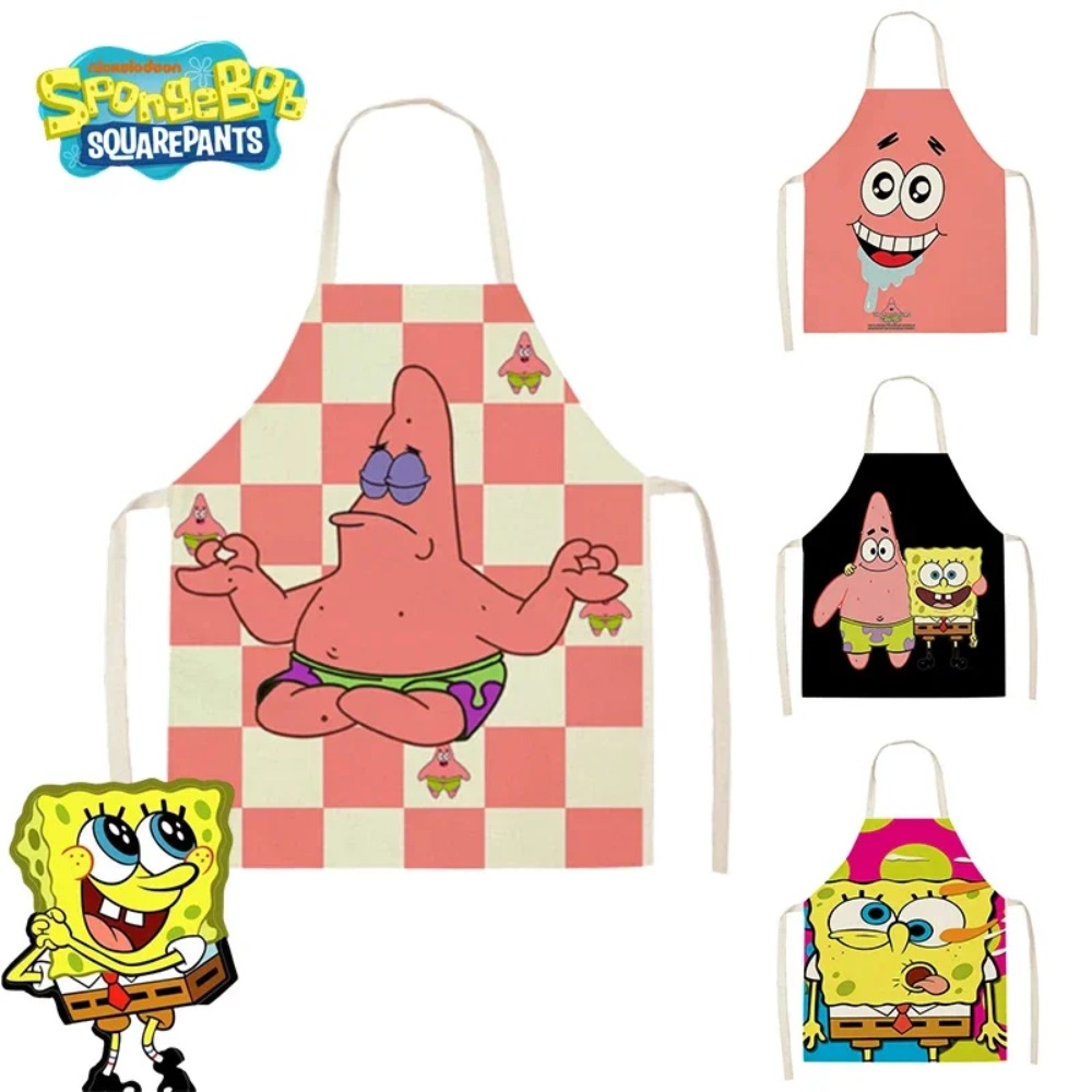 Kitchen Handy Gadgets - Fartuchy kuchenne SpongeBob Patrick dla dorosłych,