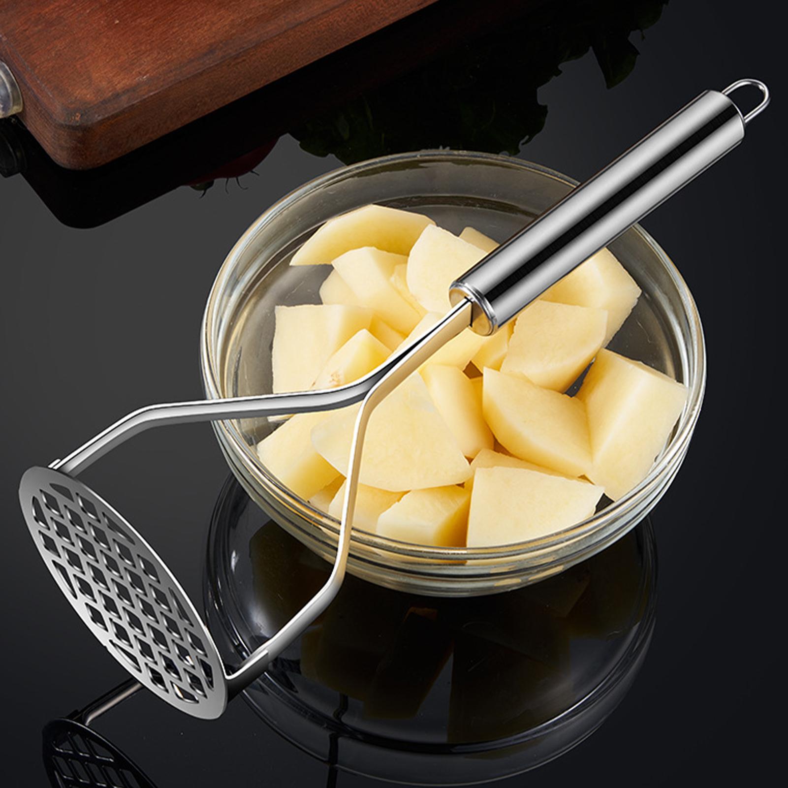 Kitchen Gadgets Men - Ręczna praska do ziemniaków ze stali