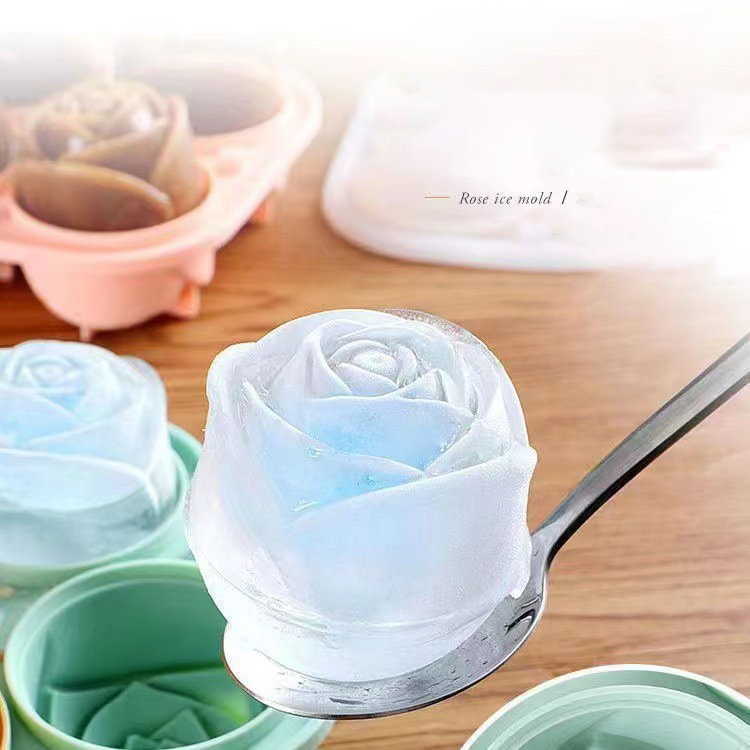 Kitchen Handy Gadgets - Formy do lodu 3D Rose 4