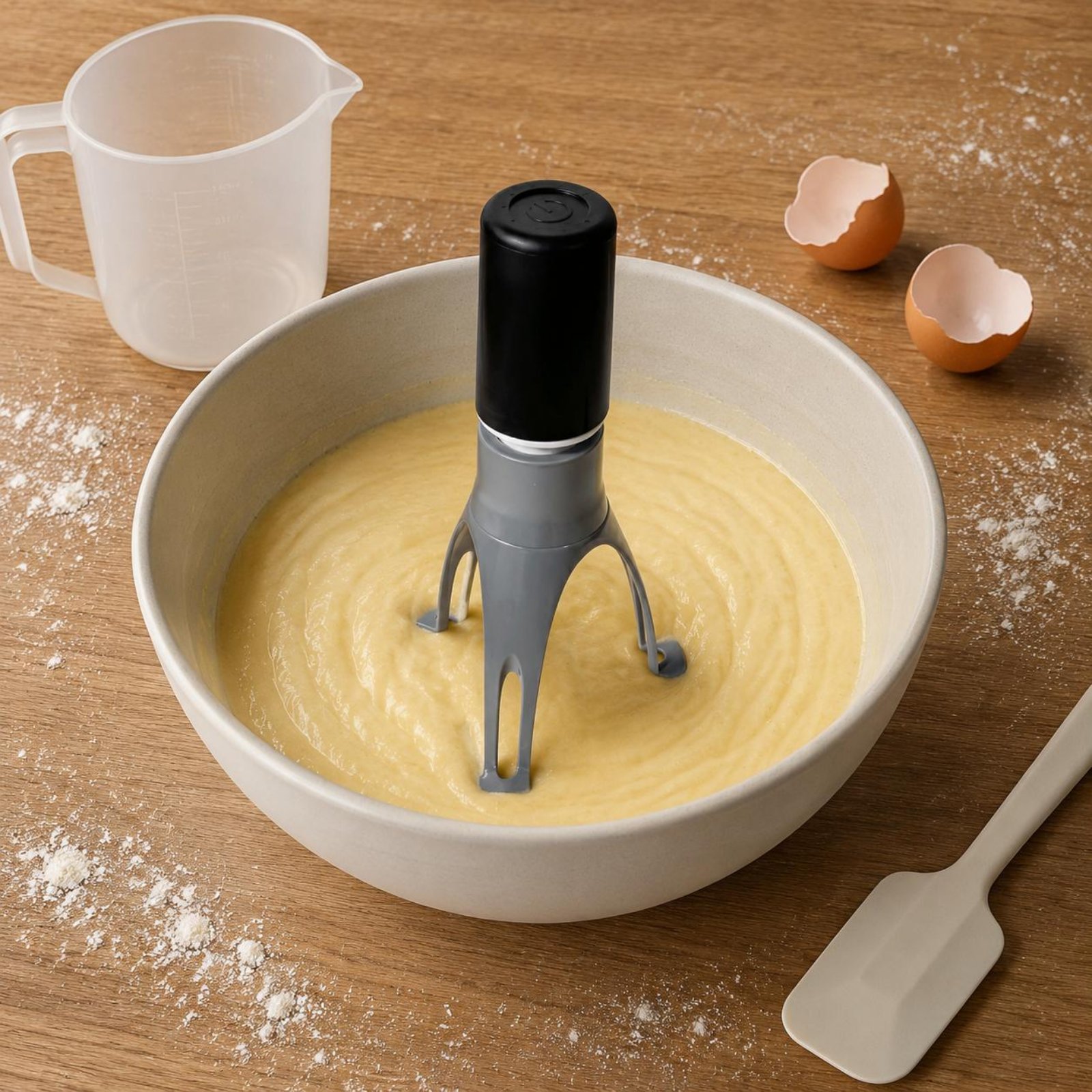 Kitchen Gadgets Blender - Automatyczny trójkątny mieszadło - Elektryczna trzepaczka