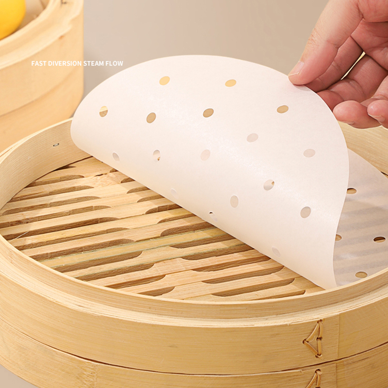Kitchen Gadgets Air Fryer - 50 sztuk bambusowe papiery do gotowania