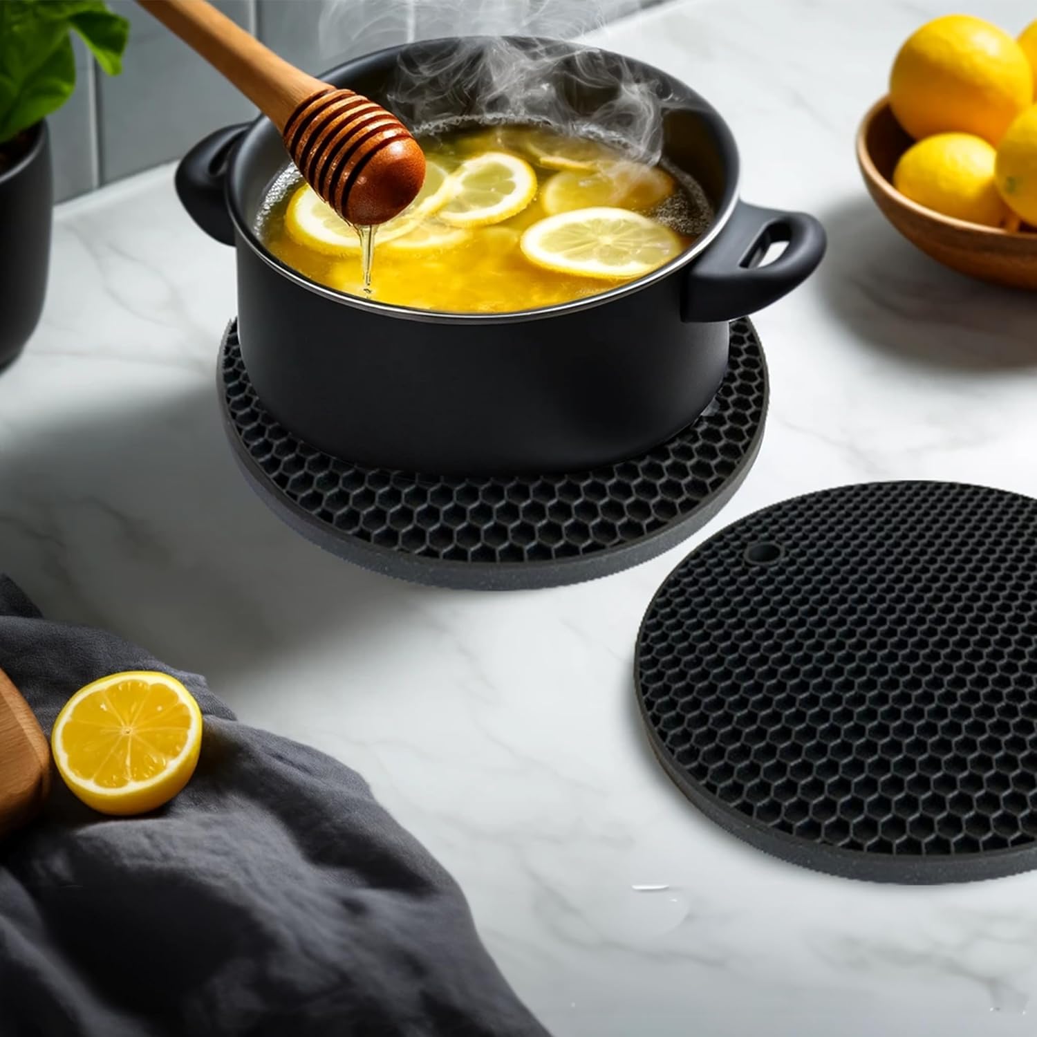 Kitchen Gadgets Jar Openers - Silikonowe maty na podkładki Odporne na