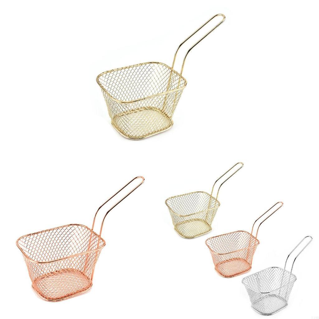 Kitchen Gadgets For Chefs - F19B Chips Kwadratowy kosz do smażenia