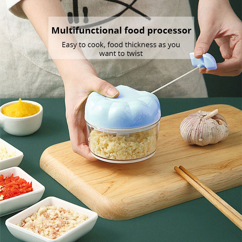 Kitchen Gadgets Blender - 1 szt. Niebiesko-Różowy Ręczny Rozdrabniacz do