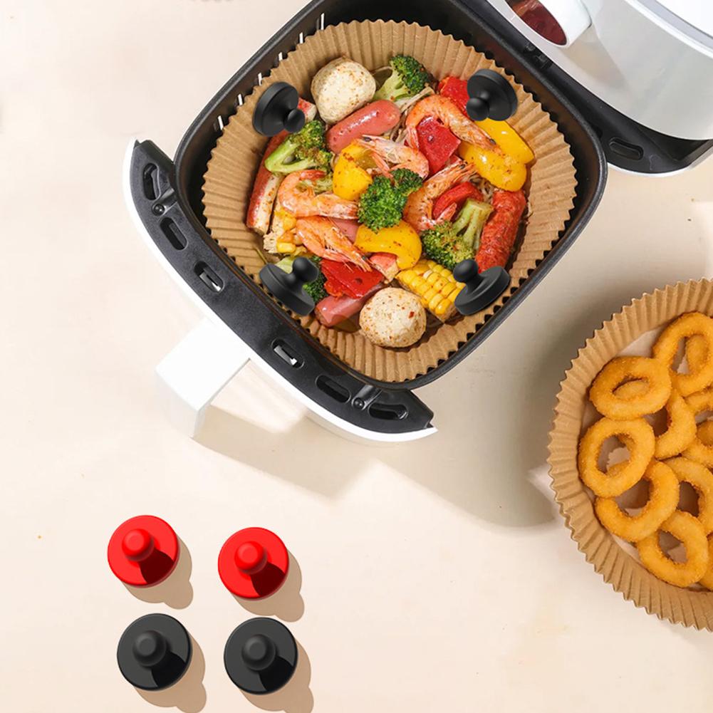 Kitchen Gadgets Air Fryer - Klipsy magnetyczne do papieru do frytkownicy