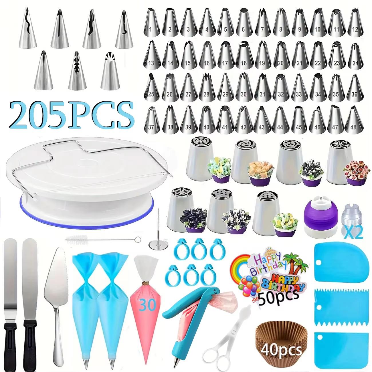 Cake Decorating Turntable - Zestaw do dekoracji ciast z obrotową