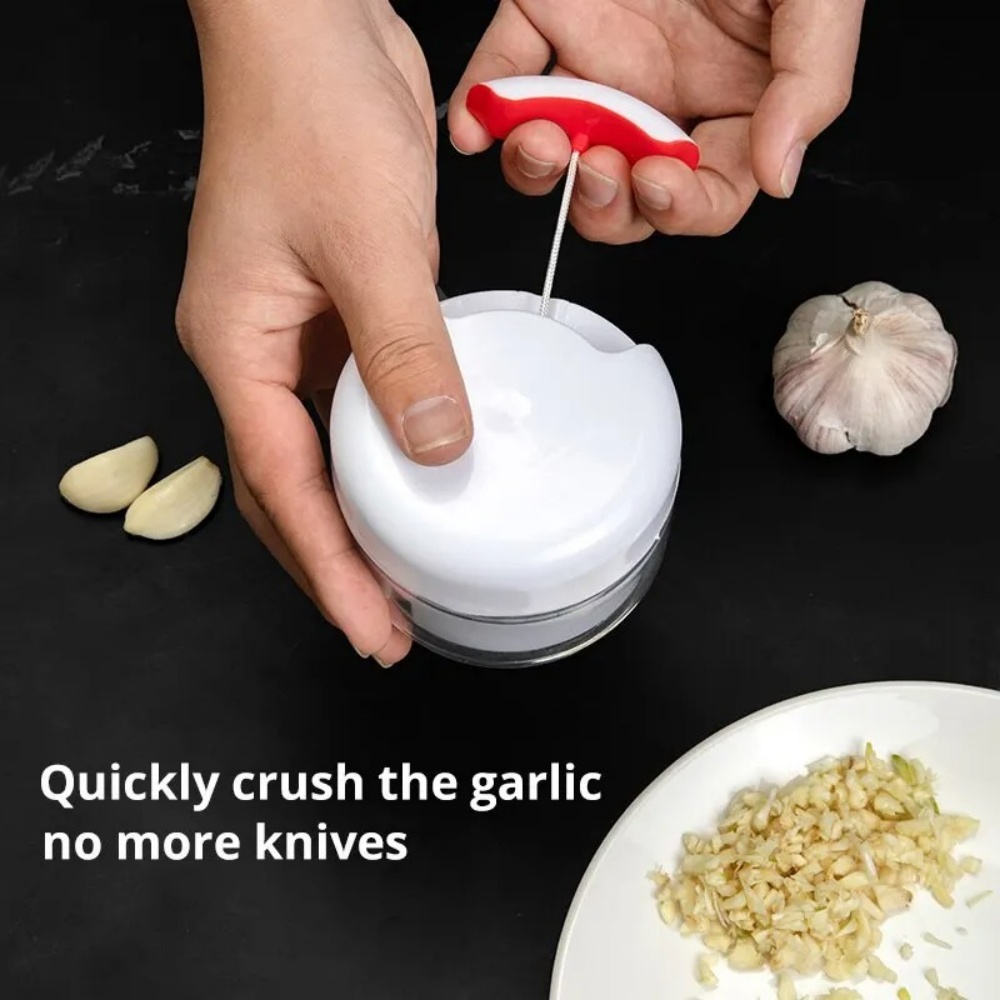 Kitchen Gadgets Blender - Ręczny tłuczek do czosnku, kruszarka do