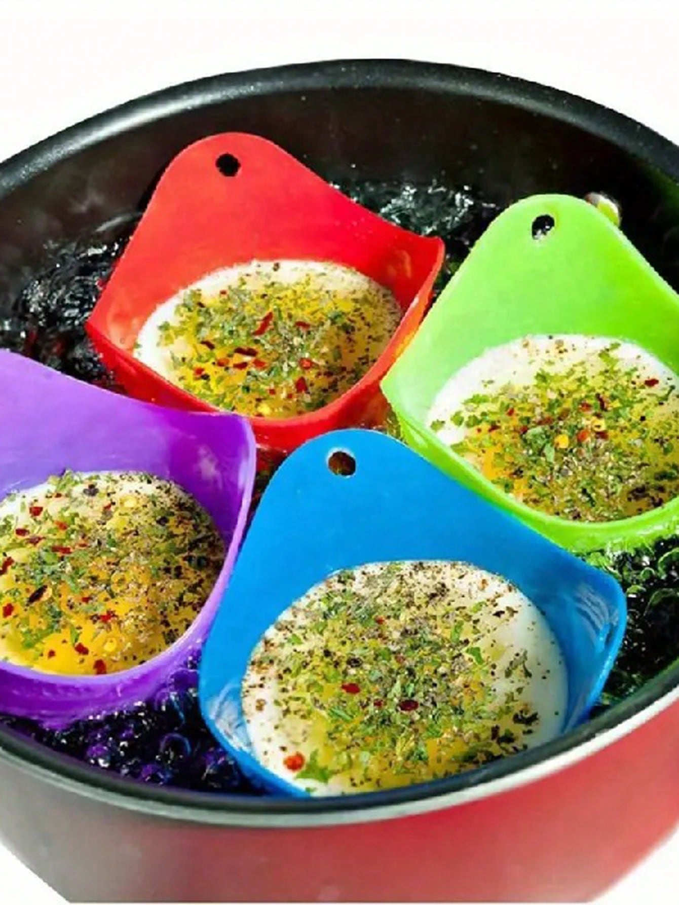 Kitchen Gadgets Air Fryer - 4 szt. Formy do gotowania jajek