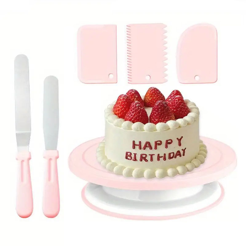 Zestaw do dekorowania ciast 6  – Cake Decorating Turntable recenzja i cena