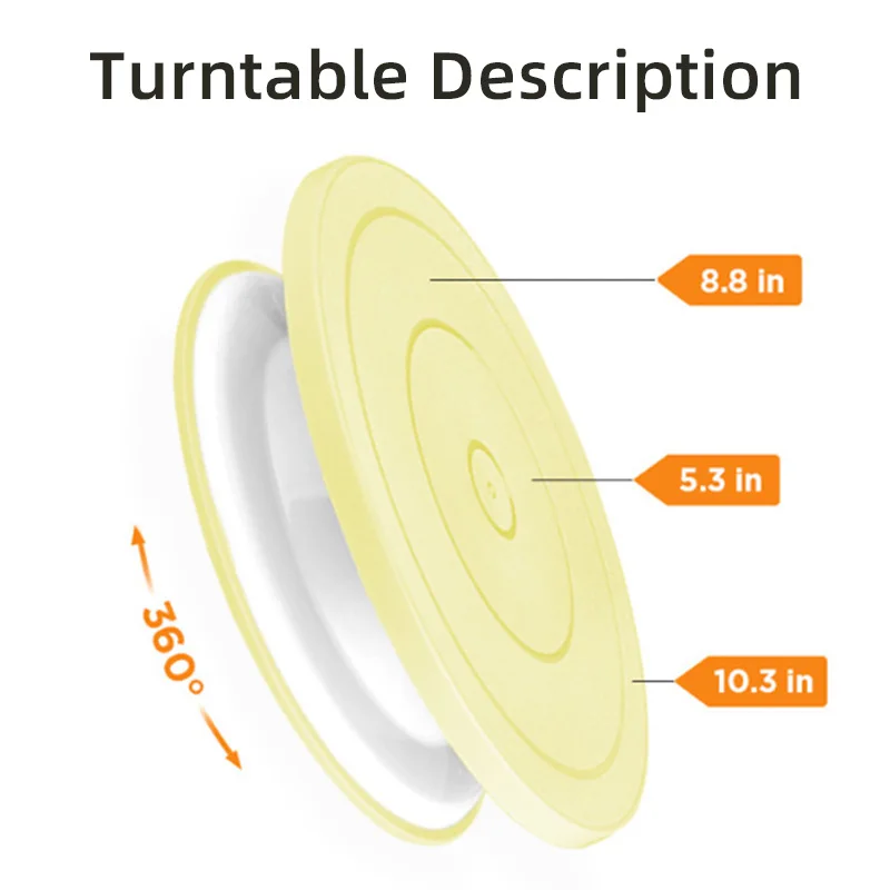 Zestaw do dekorowania ciast 6  – Cake Decorating Turntable recenzja i cena