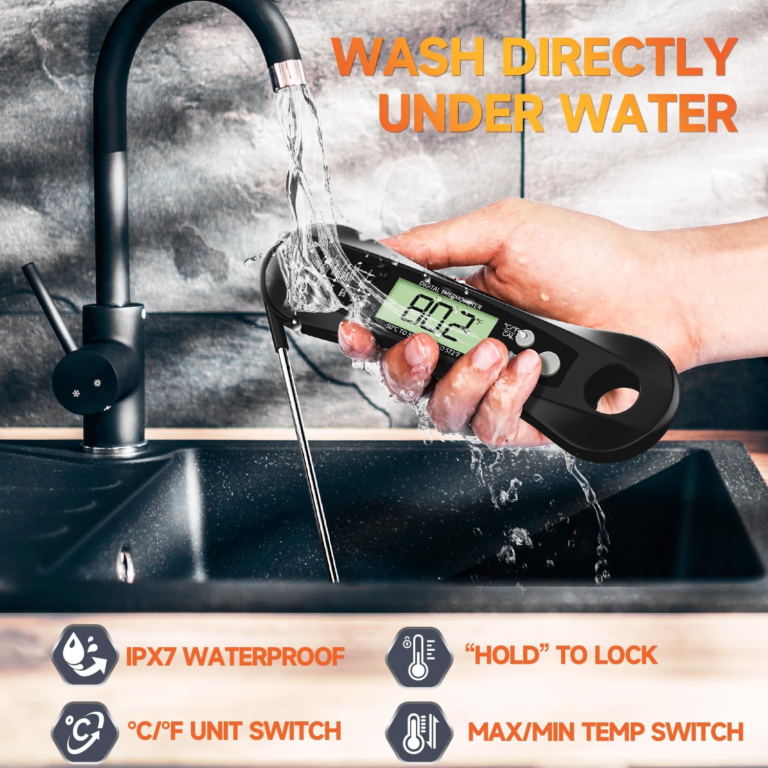 Cyfrowy termometr do mięsa, wo – Kitchen Gadgets For Arthritic Hands recenzja i cena