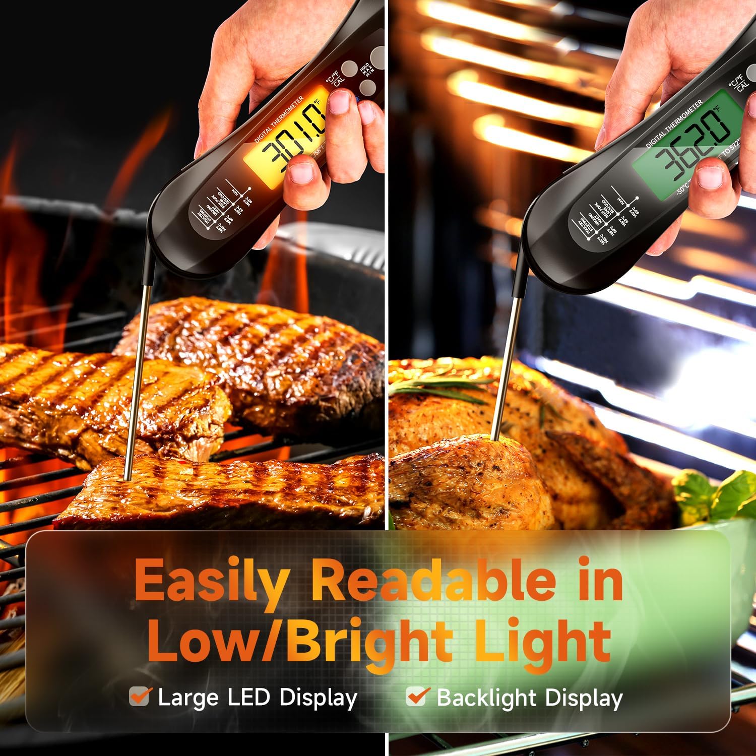 Cyfrowy termometr do mięsa, wo – Kitchen Gadgets For Arthritic Hands recenzja i cena