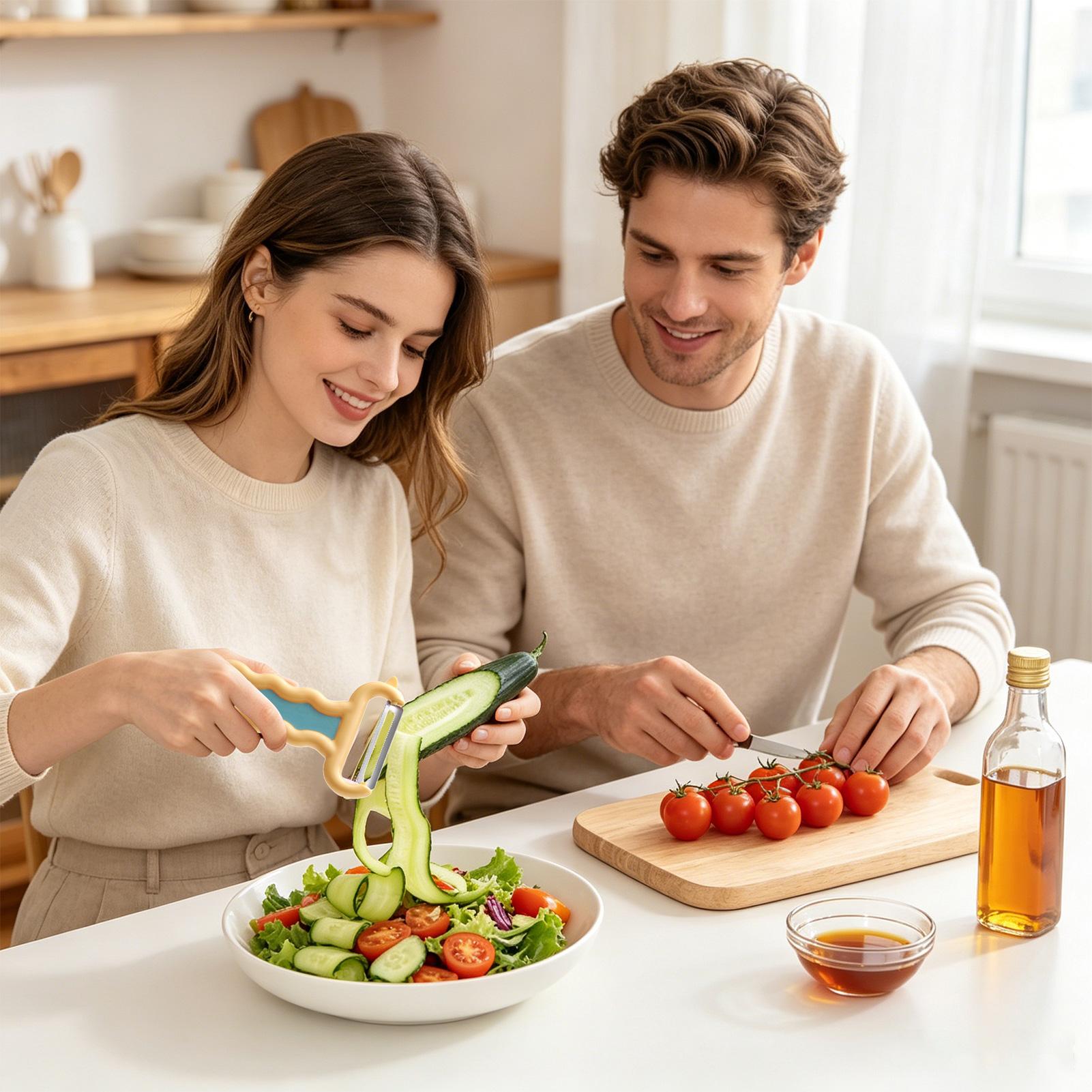 Obierak do warzyw, ręczny gadż – Kitchen Gadgets Men recenzja i cena