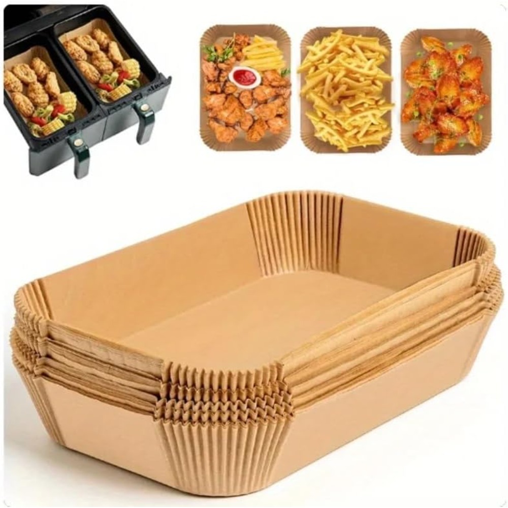 50/100 szt. Jednorazowe papier – Kitchen Gadgets Air Fryer recenzja i cena
