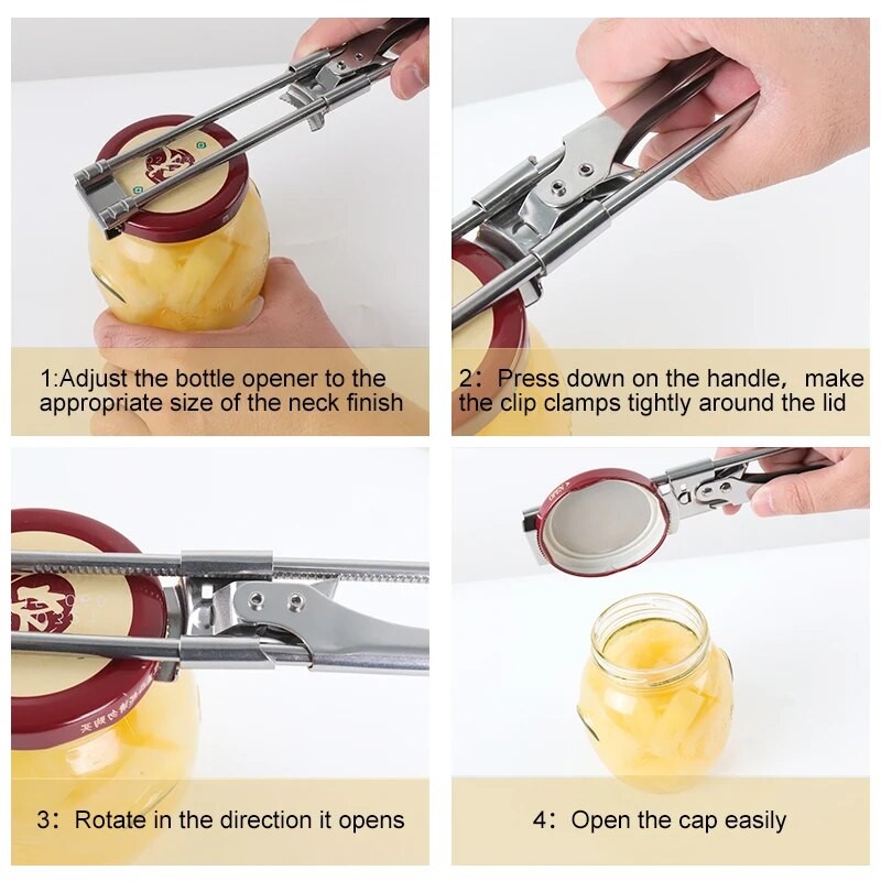 Narzędzia kuchenne ze stali ni – Kitchen Gadgets Jar Openers recenzja i cena