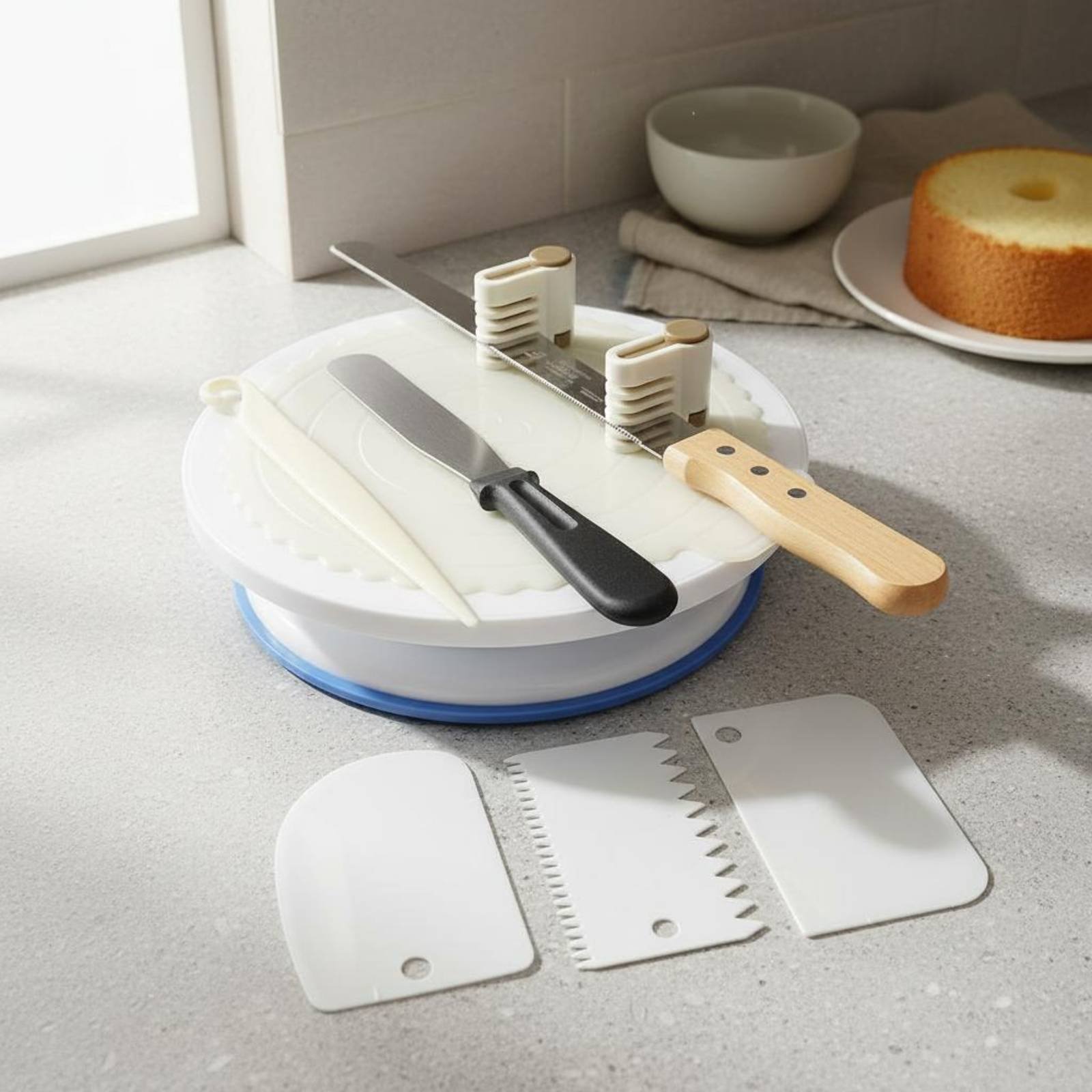 Zestaw do dekorowania ciast z  – Cake Decorating Turntable recenzja i cena