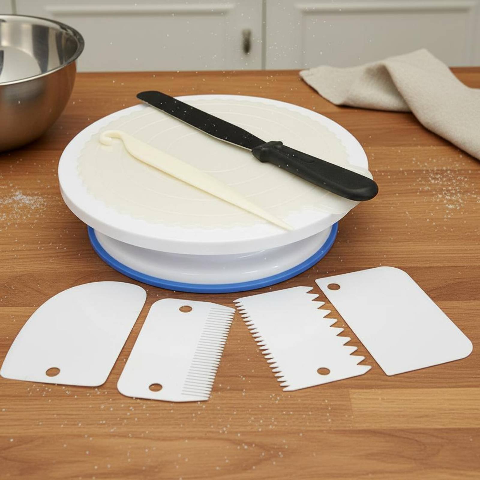 Zestaw do dekorowania ciast z  – Cake Decorating Turntable recenzja i cena