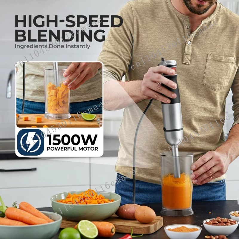 Zestaw blendera ręcznego 6-w-1 – Immersion Blender Stick recenzja i cena