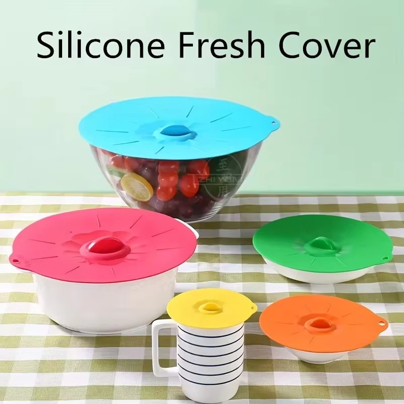 1/3 szt. Silikonowe pokrywki w – Kitchen Gadgets For Chefs recenzja i cena