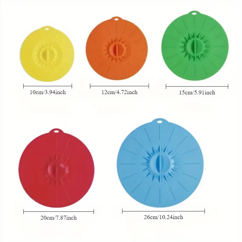 1/3 szt. Silikonowe pokrywki w – Kitchen Gadgets For Chefs recenzja i cena
