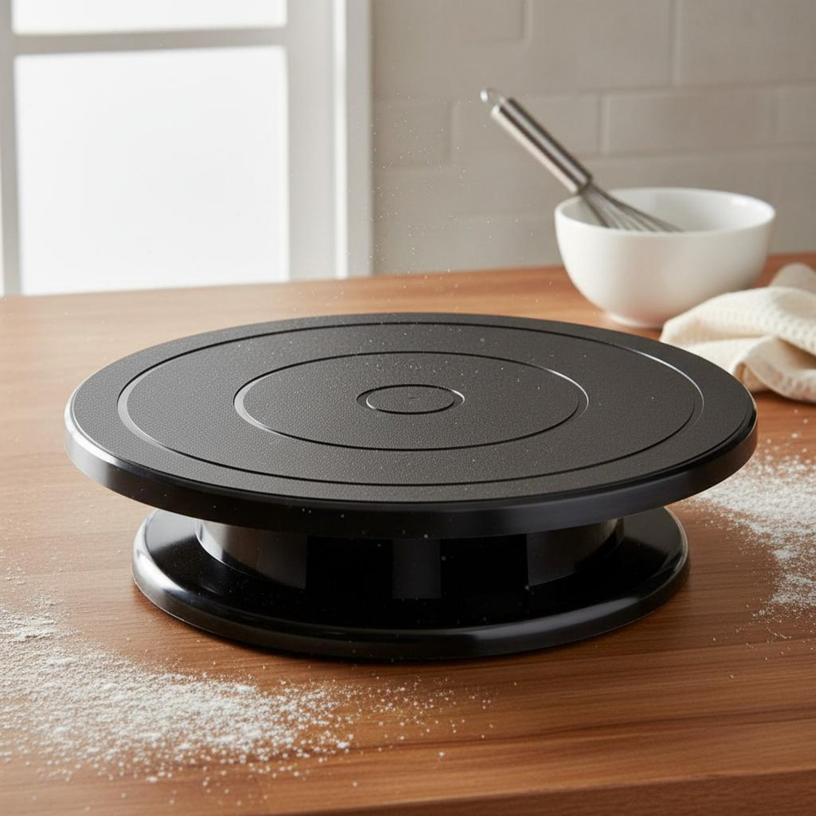 Zestaw obrotowy do ciast Fluid – Cake Decorating Turntable recenzja i cena