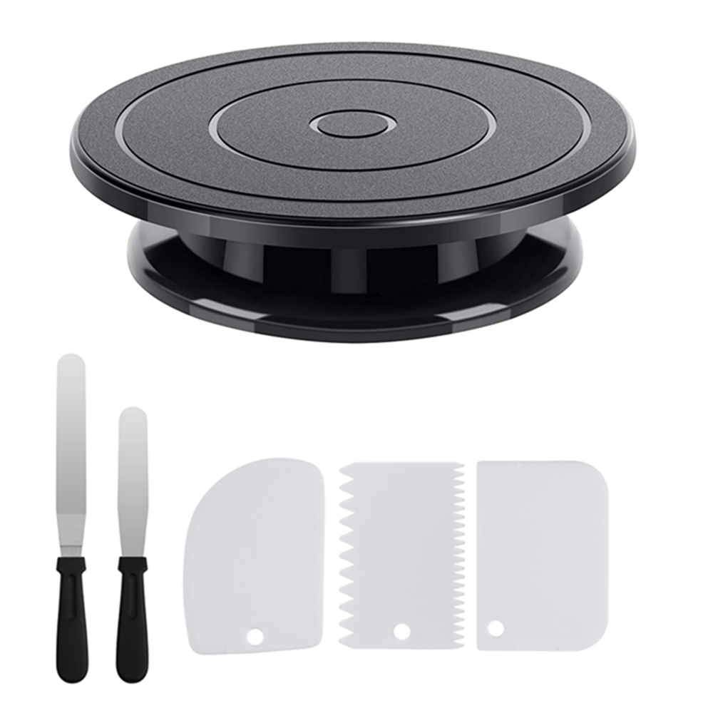 6 szt. Obrotnica do ciasta z 2 – Cake Decorating Turntable recenzja i cena