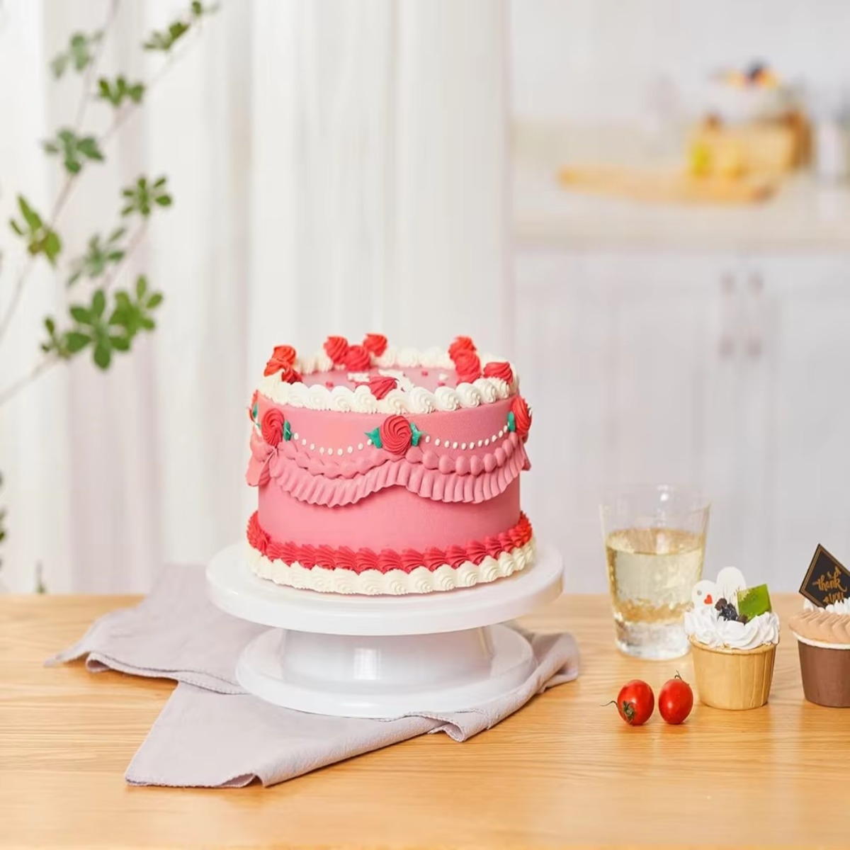 Stabilna, antypoślizgowa obrot – Cake Decorating Turntable recenzja i cena