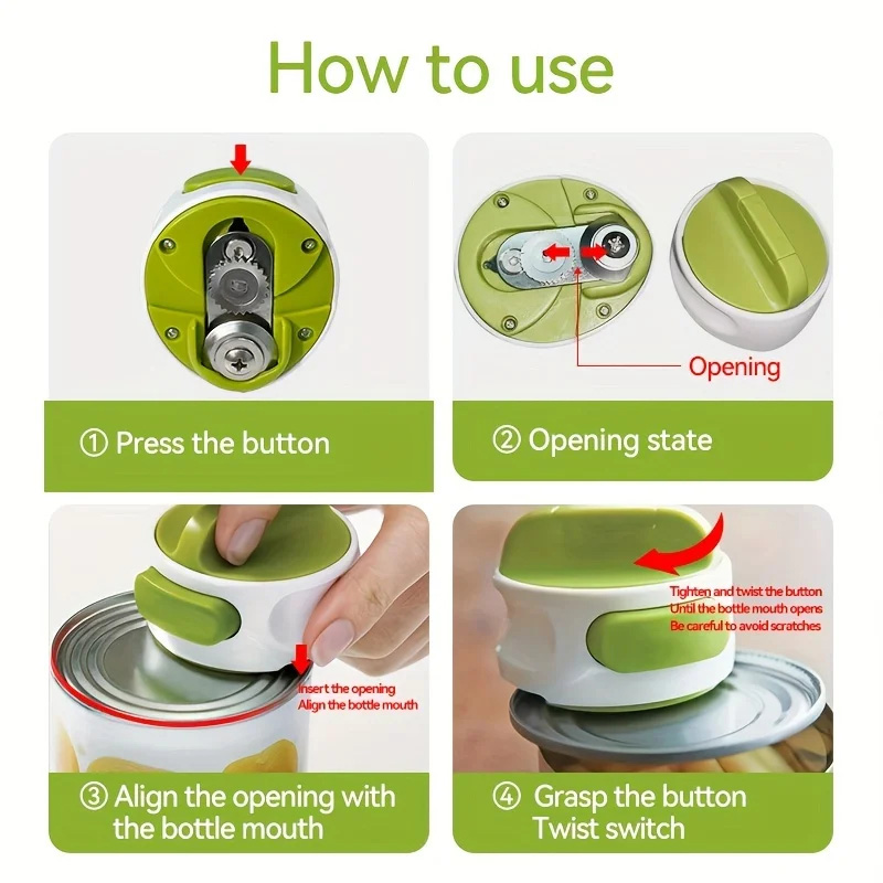 Przenośny Ręczny Otwieracz do  – Kitchen Gadgets Jar Openers recenzja i cena