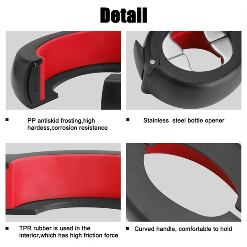 Otwieracz do butelek 6 w 1 Wie – Kitchen Gadgets Jar Openers recenzja i cena