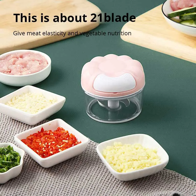 1 szt. Niebiesko-Różowy Ręczny – Kitchen Gadgets Blender recenzja i cena