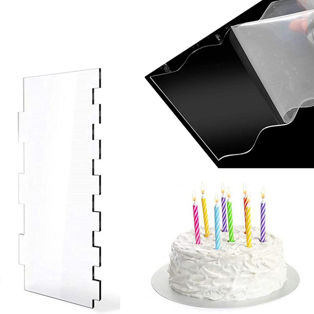 Zestaw Grzebieni do Tortów 4 s – Cake Decorating Turntable recenzja i cena
