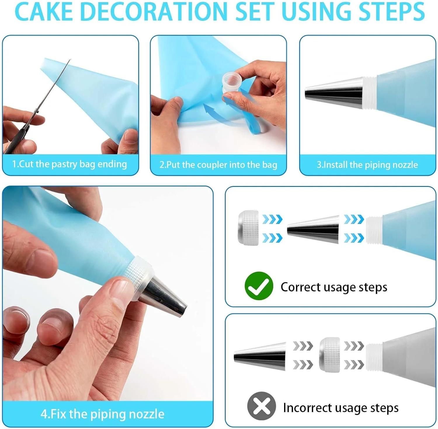 Zestaw do dekoracji ciast z ob – Cake Decorating Turntable recenzja i cena