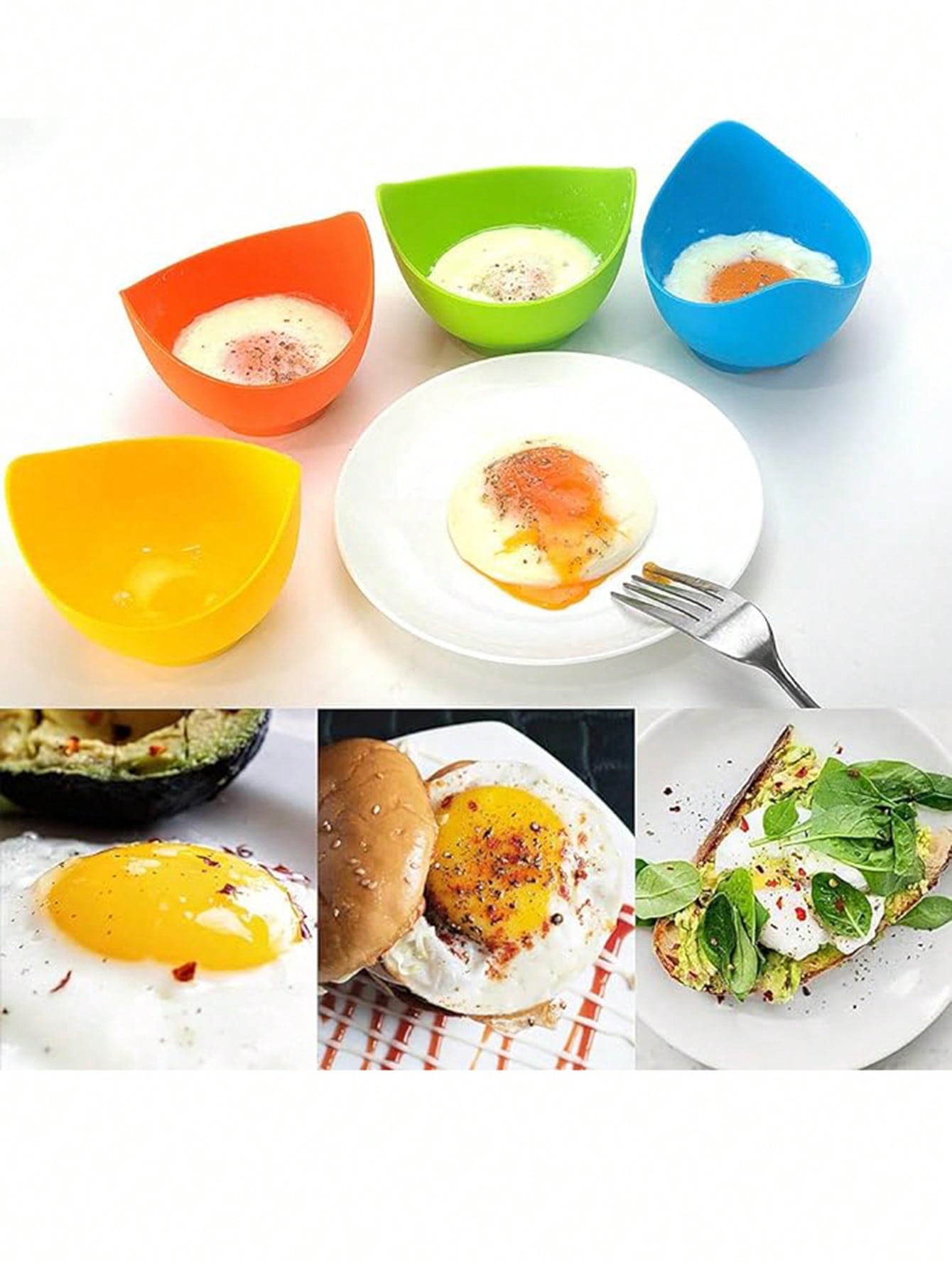 4 szt. Formy do gotowania jaje – Kitchen Gadgets Air Fryer recenzja i cena