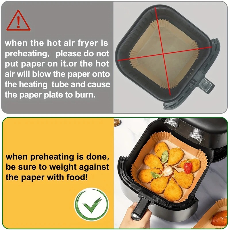Papierowe wkładki do frytkowni – Kitchen Gadgets Air Fryer recenzja i cena
